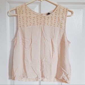 H&M Floral Tank Blouse